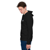 Unisex Basic Zip Hoodie (Front & Back Print)