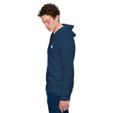 Unisex Basic Zip Hoodie (Front & Back Print)