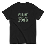 Pilot Est 2 Aviation Airplane T-Shirt