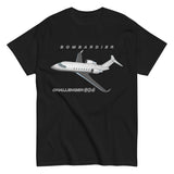 Bombardier Challenger 604 Airplane T-shirt- Personalized with N#