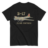 Boeing B-17 Flying Fortress Airplane T-shirt - Personalized your N#