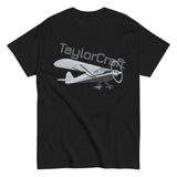 Taylorcraft BC-12D (Silver/Black) Airplane T-Shirt - Personalized w/ Your N#