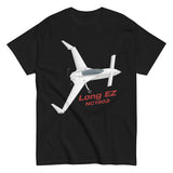 Rutan Model 61 Long EZ (White) Airplane T-Shirt - Personalized w/ Your N#