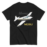 Mooney M20J / 201 Airplane T-shirt- Personalized with N#