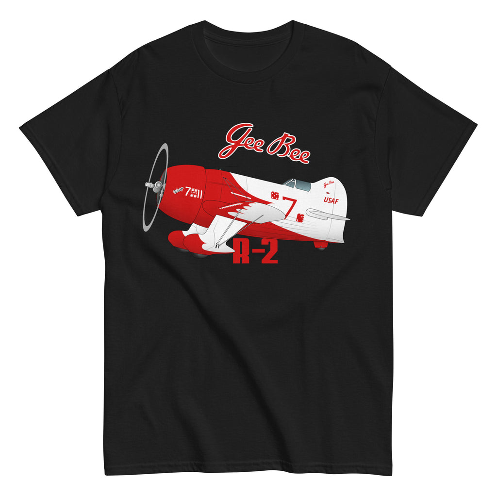 Gee Bee R-2 Airplane T-Shirt - Personalized with Your N#
