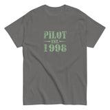 Pilot Est 2 Aviation Airplane T-Shirt