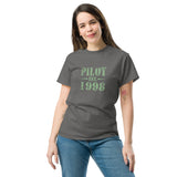 Pilot Est 2 Aviation Airplane T-Shirt