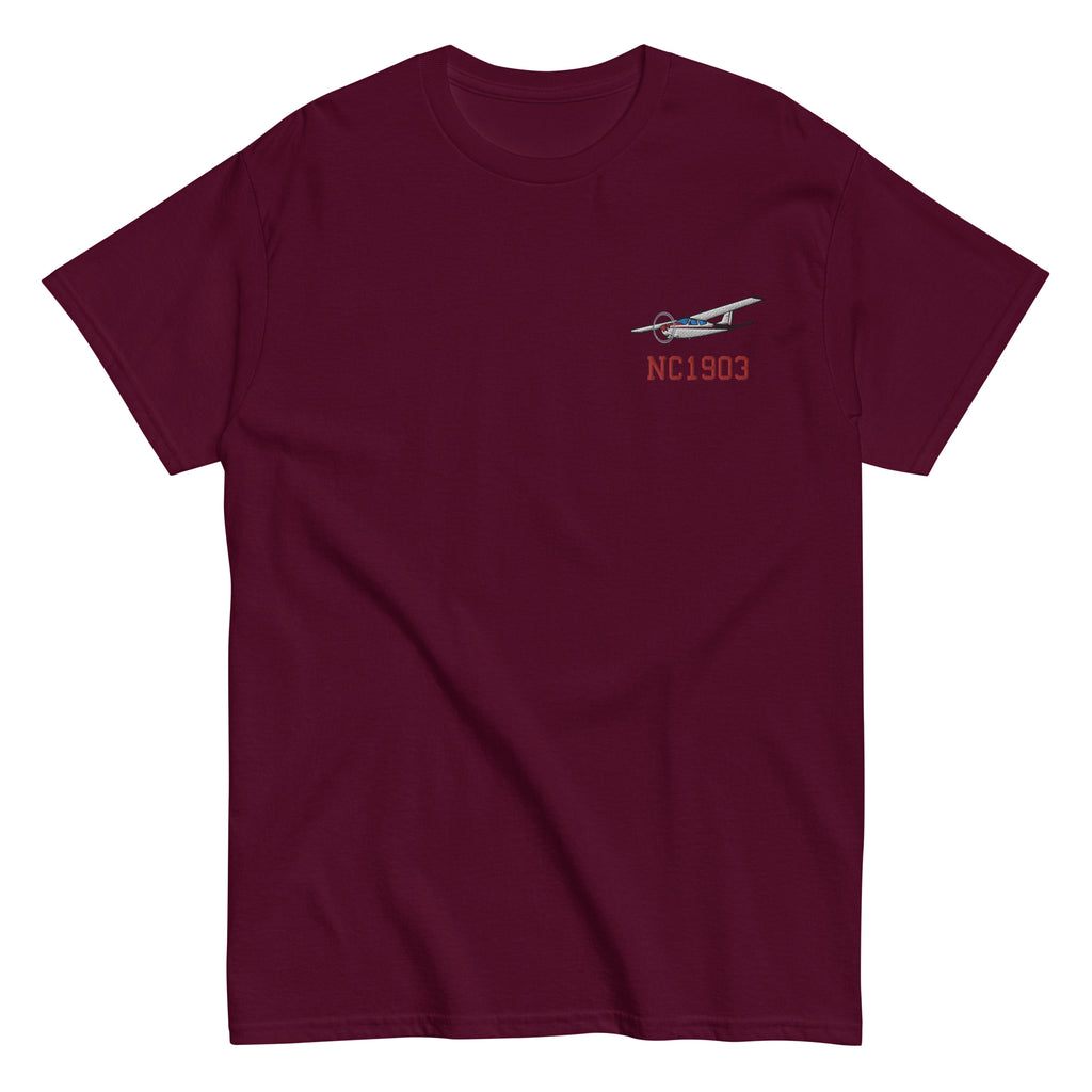 Custom Embroidered Gildan 5000 T-Shirt (AIR35JJ177I7-BR1) - Add Your N#