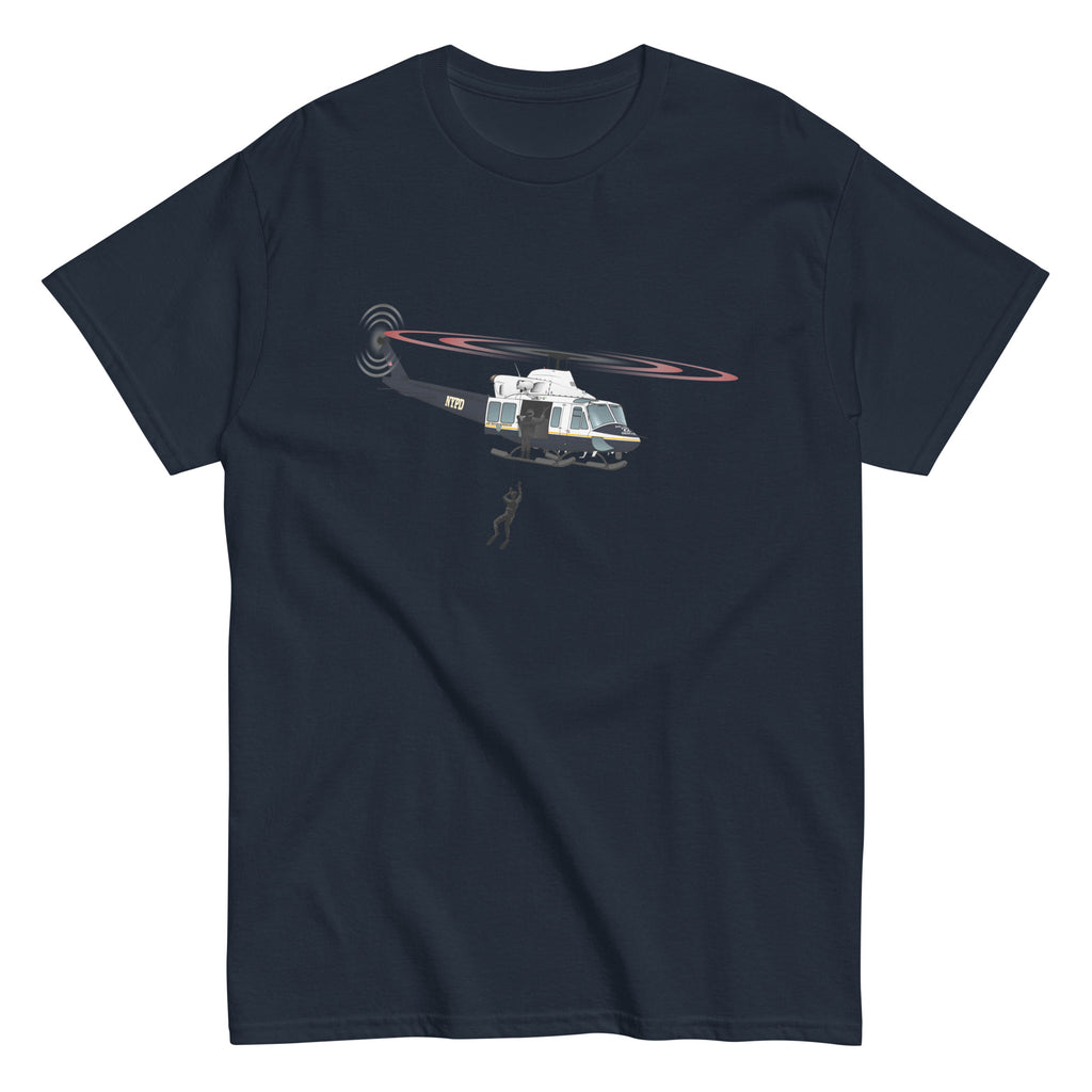 Custom Helicopter T-shirt HELI25C412-BW1 - Personalized with Your N#