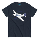 Mooney M20J / 201 Custom Airplane T-shirt- Personalized with N#