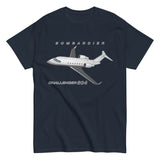 Bombardier Challenger 604 Airplane T-shirt- Personalized with N#