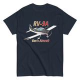 RV-9A Van's Aircraft Custom Airplane T-Shirt  - Personalized with your N#