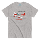 Grumman Tiger (Red #3) Airplane T-Shirt - Personalized w/ Your N#