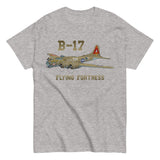 Boeing B-17 Flying Fortress Airplane T-shirt - Personalized your N#