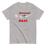 Diamond DA-40 Airplane T-Shirt - Personalized with Your N#