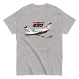 Socata TBM 930 Airplane T-Shirt - Personalized with Your N#