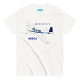 Mooney M20J / 201 Custom Airplane T-shirt- Personalized with N#