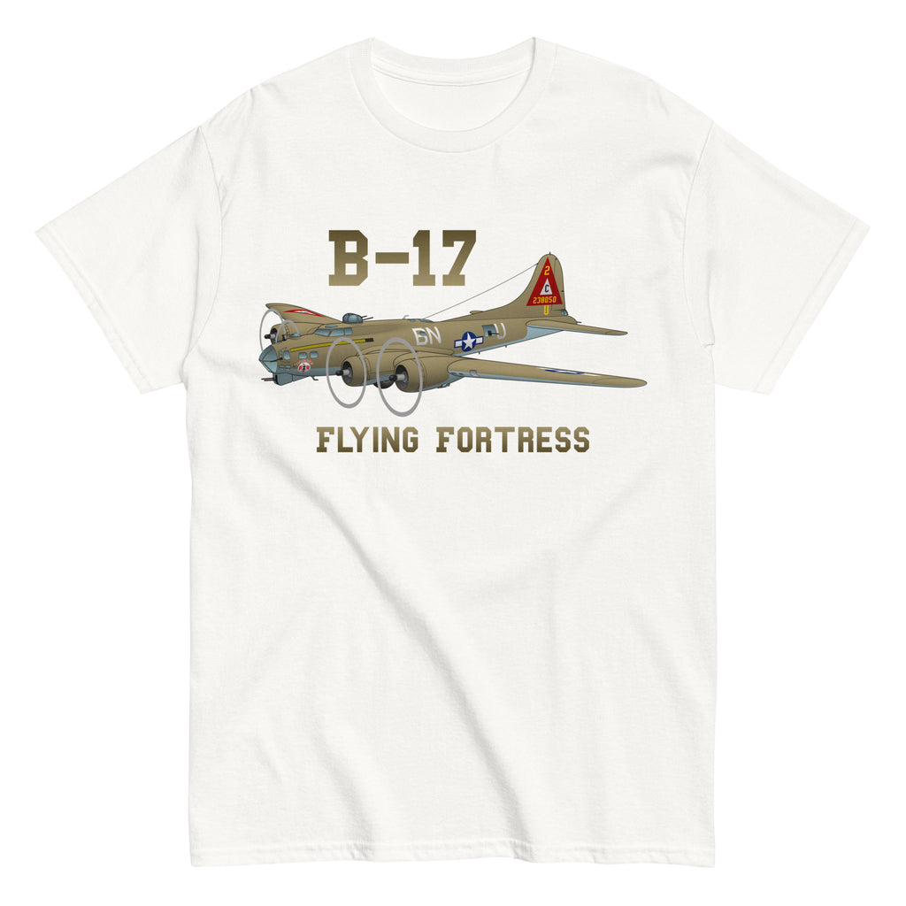 Boeing B-17 Flying Fortress Airplane T-shirt - Personalized your N#