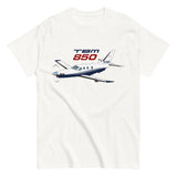 Socata TBM 850 Airplane T-shirt - Personalized with Your N#