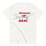 Diamond DA-40 Airplane T-Shirt - Personalized with Your N#