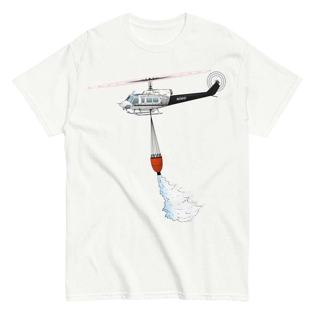 Custom Helicopter with water bucket T-Shirt HELI25C214-SB1_BUCKET