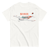 Flyboy Toys Airplane T-Shirt – Personalized N Number – Custom Aviation Gift – Pilot Tee – AIR2552FE36-RB1
