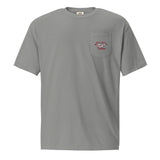 Custom unisex Garment-dyed Pocket t-shirt - Add your Airplane