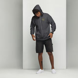 Custom G18600 Unisex Heavy Blend Zip Hoodie Embroidered (Lef Chest) - Add Your N#