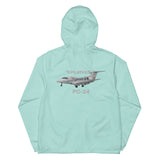 Unisex Lightweight Zip Up Windbreaker (Left Chest & Back) EXP54LWZ- Add Your N#