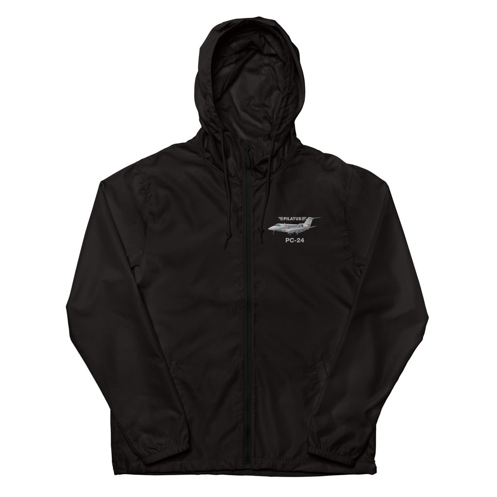 Unisex Lightweight Zip Up Windbreaker (Left Chest & Back) EXP54LWZ- Add Your N#