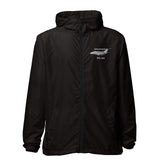 Unisex Lightweight Zip Up Windbreaker (Left Chest & Back) EXP54LWZ- Add Your N#