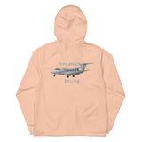 Unisex Lightweight Zip Up Windbreaker (Left Chest & Back) EXP54LWZ- Add Your N#