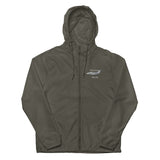 Unisex Lightweight Zip Up Windbreaker (Left Chest & Back) EXP54LWZ- Add Your N#