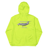 Unisex Lightweight Zip Up Windbreaker (Left Chest & Back) EXP54LWZ- Add Your N#