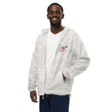 Unisex Lightweight Zip Up Windbreaker (Left Chest) - Add Your N#