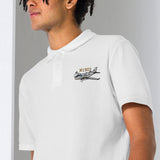 Custom Unisex Embroidered Pique  Polo Shirt