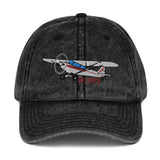 Airplane Embroidered Vintage Cap (AIRG9GG1H-R6) - Personalized