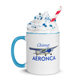 Aeronca Champ (AIRJ5I381-CB2) Mug w/ Color Inside