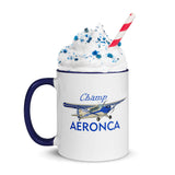Aeronca Champ (AIRJ5I381-CB2) Mug w/ Color Inside