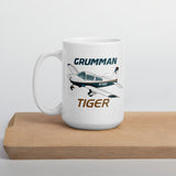 Grumman Tiger (AIR7ILK97AA1-BGT1) Airplane Ceramic Mug - Personalized