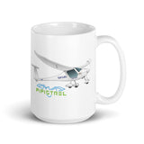 Pipistrel Sinus 912 NW Custom Airplane Ceramic Mug - Personalized