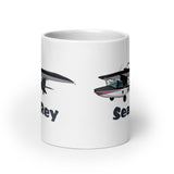 SeaRey Custom Airplane Ceramic Mug - Personalized your N#
