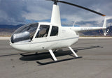 Helicopter Design (White/Silver) - HELIIF2R44-WS1