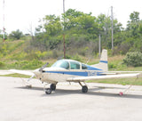 Airplane Design (Cream/Blue) - AIR7ILKI1AA5-CB1