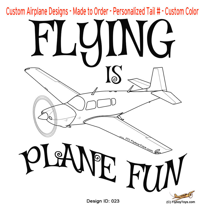 Flying Is Plane Fun Airplane Aviation Design