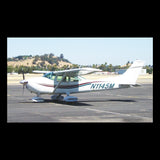 Airplane Design (Silver/Maroon/Blue) - AIR35JJ182-SMB1