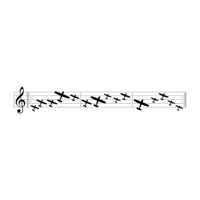 Plane Music Airplane Aviation Design