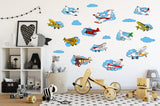Airplane Die Cut Aircraft Vinyl Stickers Decals (12 Models)
