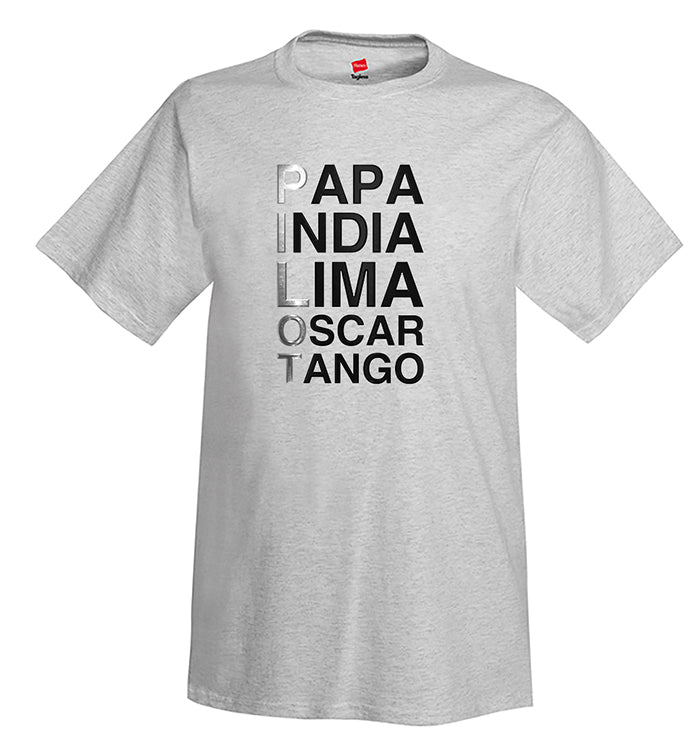 PILOT Aviation Airplane T-Shirt
