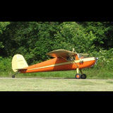 Airplane Design (Cream/Orange)  - AIR35JJ120-CO1